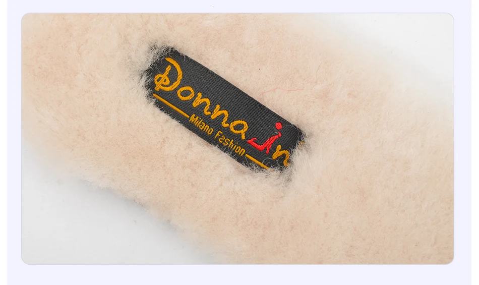 Donna-in/женские зимние ботинки из натуральной кожи; зимние ботинки с меховой стелькой; обувь на платформе; ботильоны «Челси» на высоком каблуке