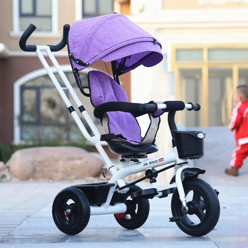 Детские трехколесные велосипеды, детские коляски 1-5 лет. Детские велосипеды трехколесный велосипед детский трехколесный велосипед - Цвет: J