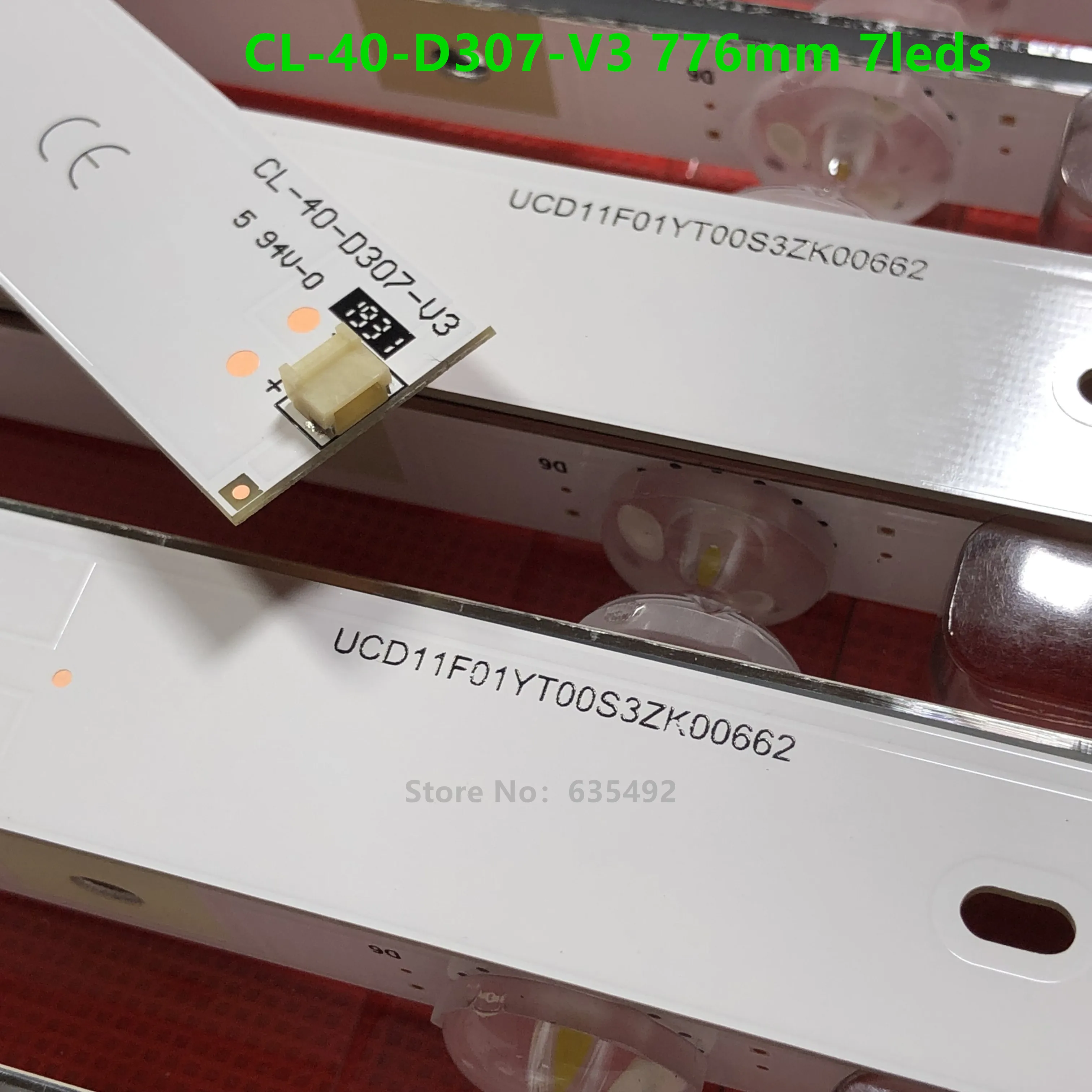 CL-40-D307-V3 3 шт = 1 комплект светодиодный подсветка полосы для 40PFL5708/F7 40PFL3188 40pfg4109/78 40phg4109/78 40PFT4109/60 40PFL3088H