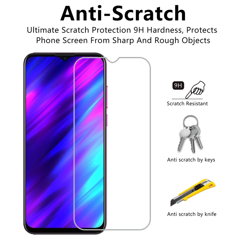 Закаленное стекло для MEIZU C9 PRO 2 шт. протектор экрана закаленная защитная пленка 9H