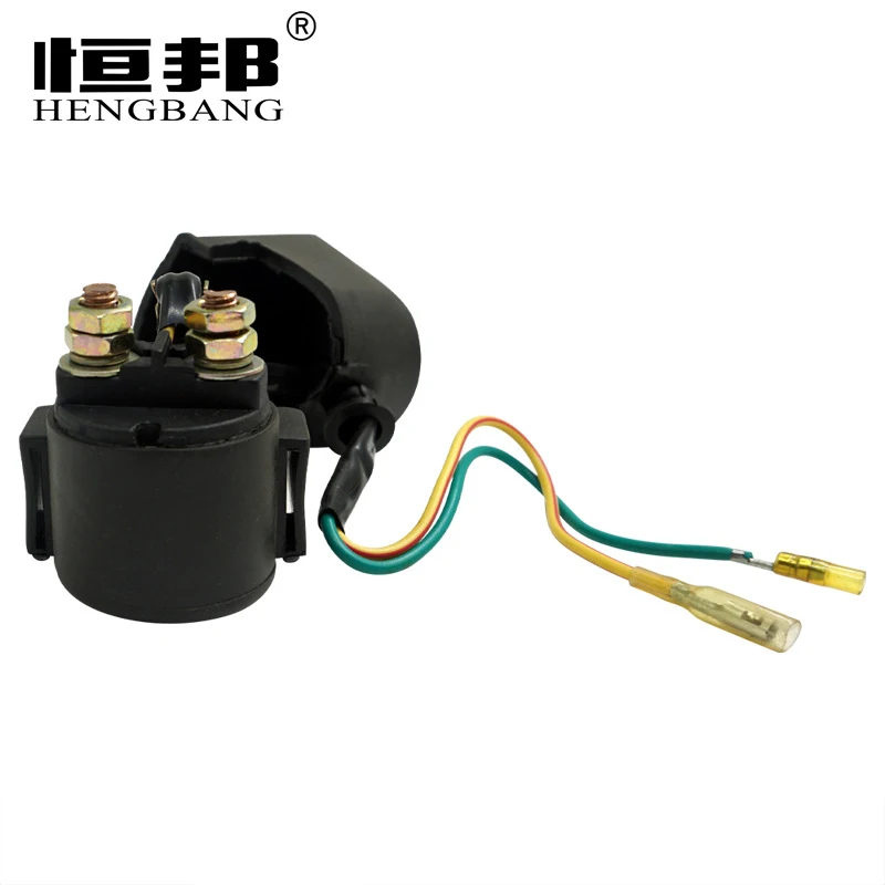 

Аксессуары для мотоциклов, мотовездеходов, скутеров, внедорожников, 12 В GY6 FXD125, электромагнитный стартовый релейный переключатель