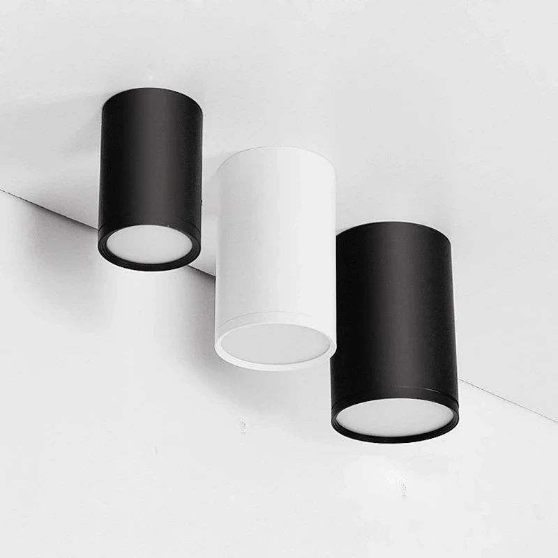 Потолочный Светодиодный Светильник направленного света AC85-265V с COB лампочками 5 Вт