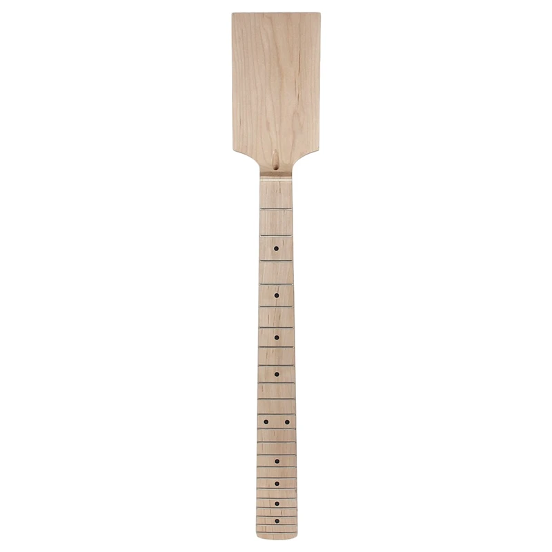 Электрогитара Шея весло голова клен 22 лада точка инкрустация Незаконченные Diy