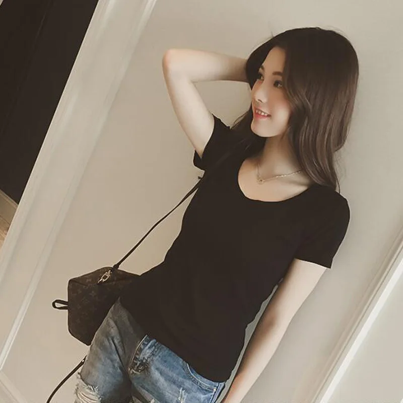 

2021 European and American classic summer hot-selling high-quality breathable short-sleeved leisure women's T-shirt