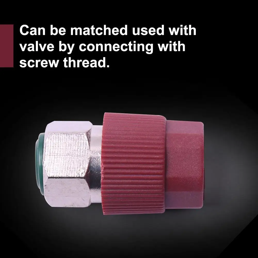 1 шт. H/L Автомобильный быстроразъемный соединитель R12 к R134a для автомобильного