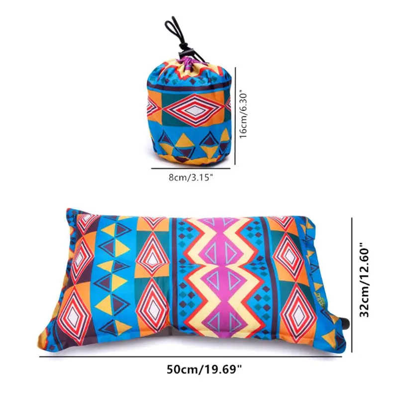 Автоматическая надувная подушка для путешествий на открытом воздухе Пляжная