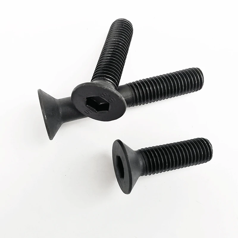 M5 Hexagon Socket Screw Hex Countersunk Flat Head Vis Allen Black Screws Machine Socke Parafuso Tornillos Viti DIN7991/ISO10642 |