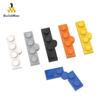 10pcs moc 73983 brick high tech parts hinge plate 1x4 swivel diycomplete assembly building blocks educational parts toys
