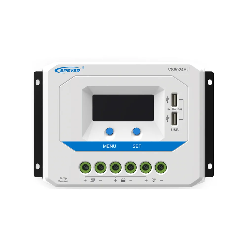 Контроллер солнечной зарядки EPever PWM 60A45A30A20A10A 12 В 24 регулятор панели с