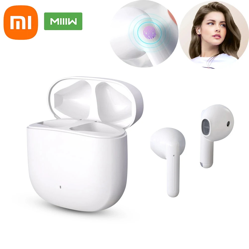 

Xiaomi MiiiW TWS Earphones Marshmallow Bluetooth headset Compatible White Ultra-small Body Comfortable In-ear 13mm Large Dynamic