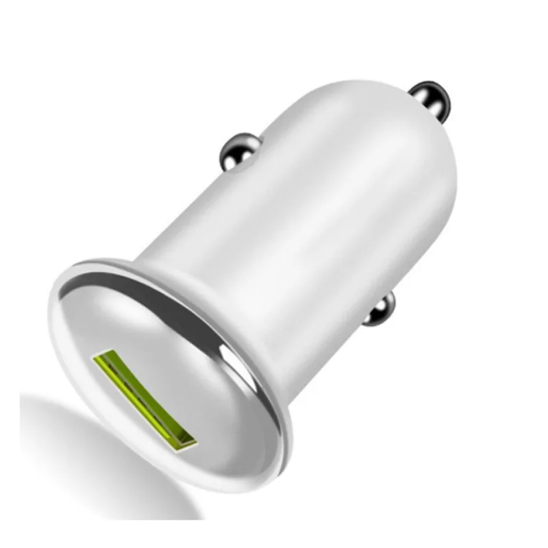 Автомобильное зарядное устройство Mini в виде гриба с двумя USB-портами