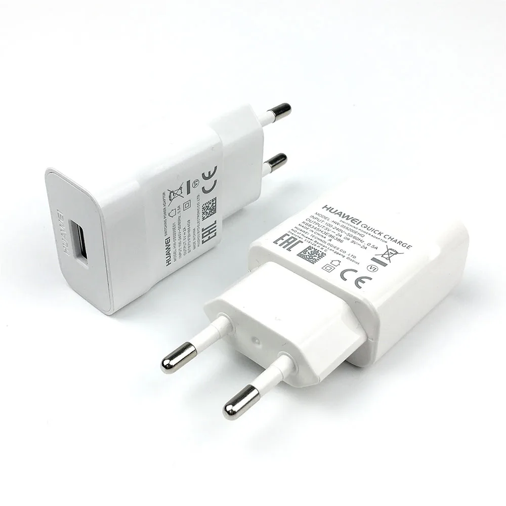 Оригинальное быстрое зарядное устройство Huawei QC 2 0/5V2A EU настенный адаптер питания