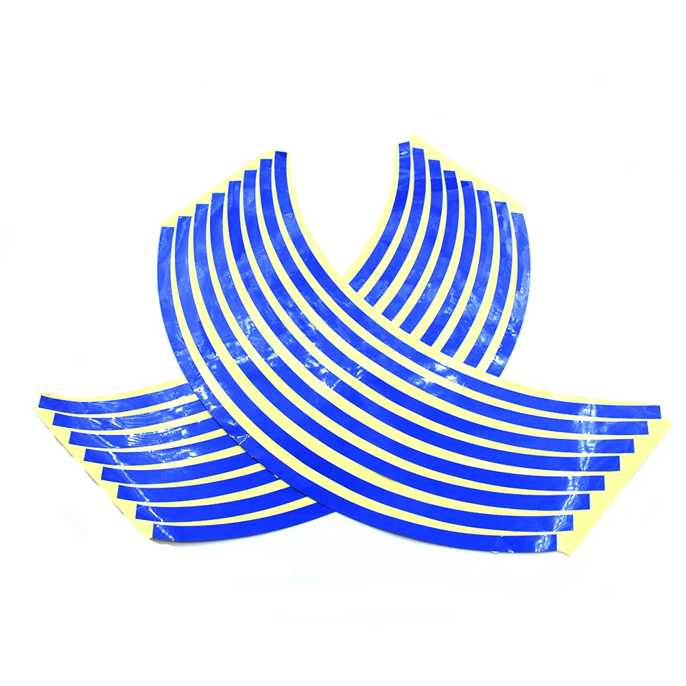 Мотоцикл Стиль Ступица колеса шины Светоотражающая наклейка на машину