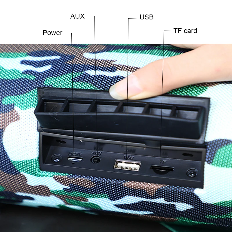 Динамики 40 Вт bluetooth саундбар сабвуфер бумбокс звуковая система портативная