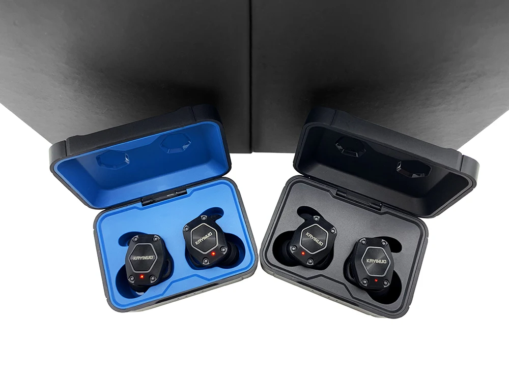 KAYINUO 9D стерео bluetooth 5,0 шумоподавление Tws беспроводная гарнитура с микрофоном/зарядным устройством для спорта