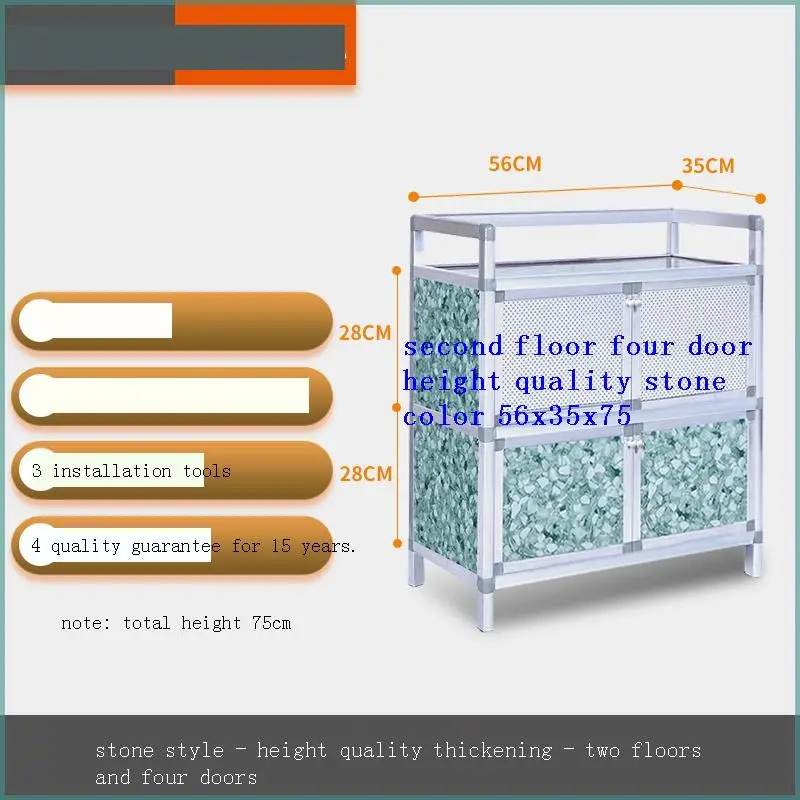 

Console China End Buffet Meuble Besteklade Side Tables Aluminum Alloy Kitchen Furniture Cabinet Mueble Cocina Cupboard Sideboard