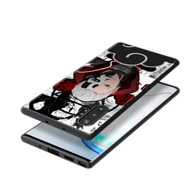 

Anime Akatsuki For Samsung Galaxy Note 20 10 9 8 S21 S10 S10E S9 S8 S7 Ultra Lite Plus Pro 5G Black silicone soft Phone Case