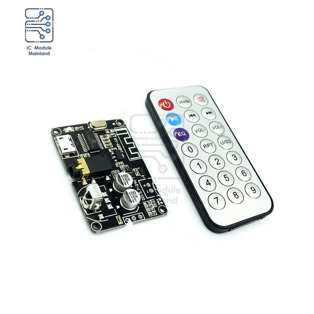 DC3.7V-24V Bluetooth 5 0 аудио приемник декодер плата MP3 без потерь DAC стерео музыкальный