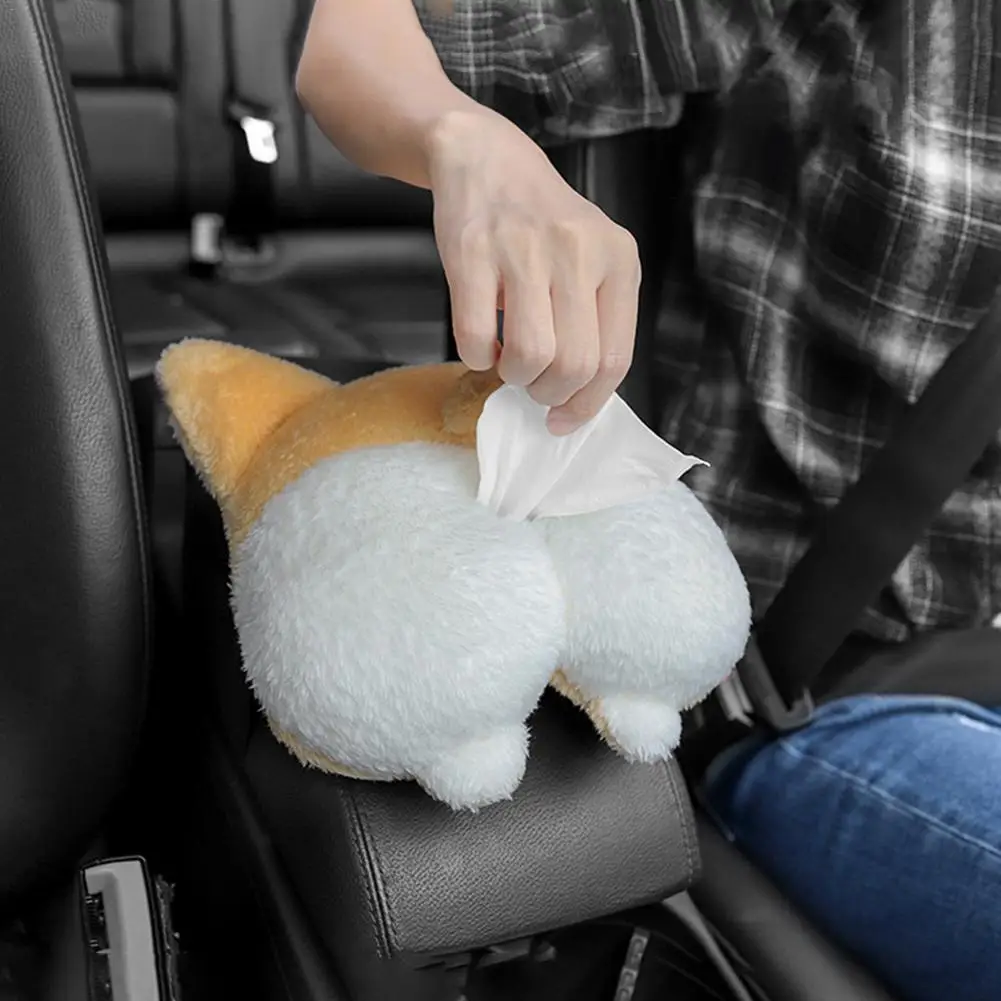 Универсальный автомобильный подлокотник коробка для салфеток двухцелевой