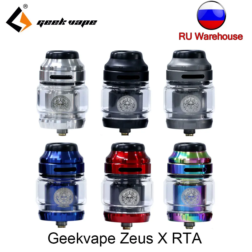 Бак для вейпа Geekvape Zeus X RTA 4 5 мл с дрип-типом 810 Delrin | Электроника