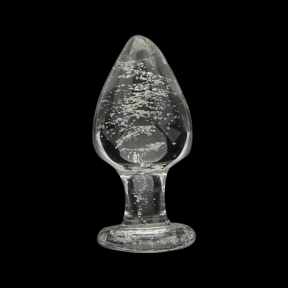 IKOKY Luminous Glass Butt PlugAnal Dilators Sex Toys for Couples Shop Anal Beads Plug Adults | Красота и здоровье