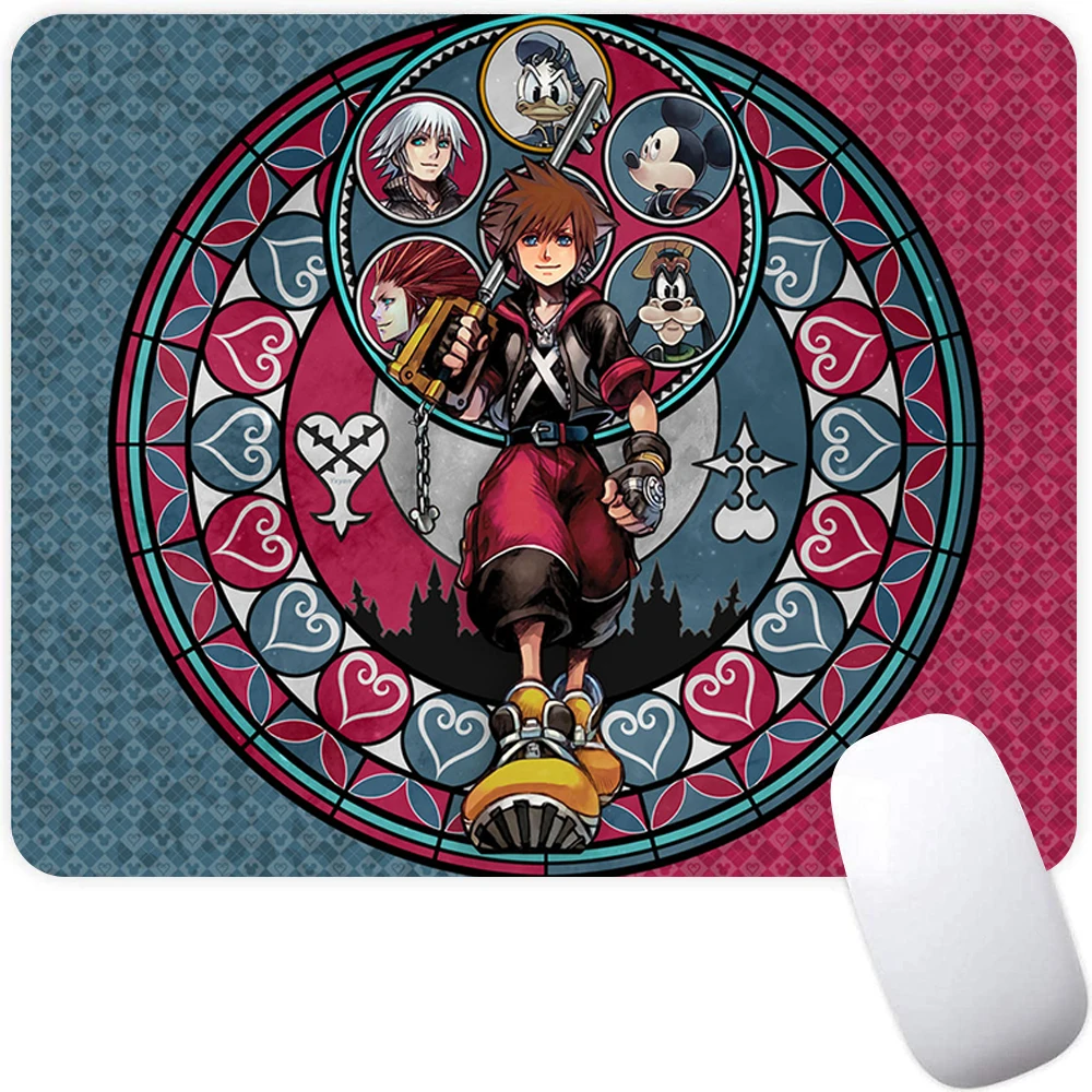 Large Gaming Mouse Pad Computer Mousepad PC Gamer Mouse Mat Laptop Mausepad Kingdom Hearts Mouse Carpet Keyboard Mat Desk Pad images - 6