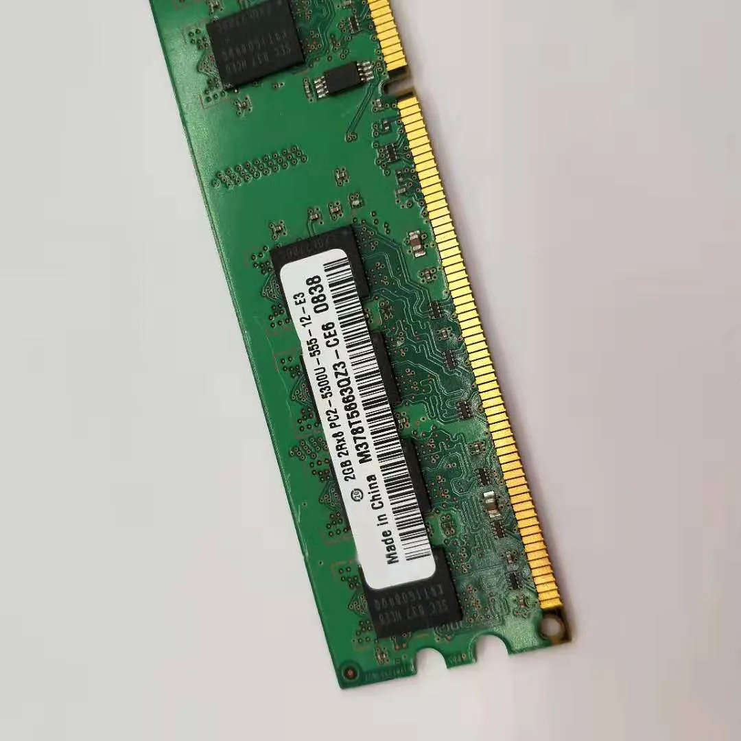 Для Samsung 2 Гб 2X2GB DDR2 Desktop Memory 667 800 1333 1600 МГц оперативная Память DIMM|Чернильные