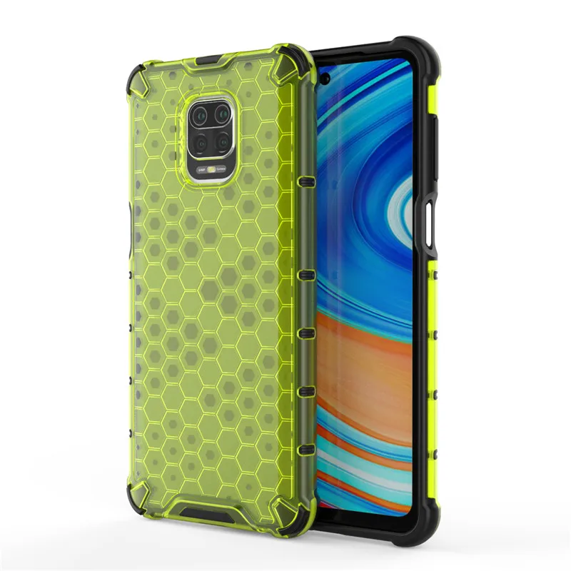 Роскошный бронированный чехол для телефона Xiaomi Redmi Note 9s прочный бампер