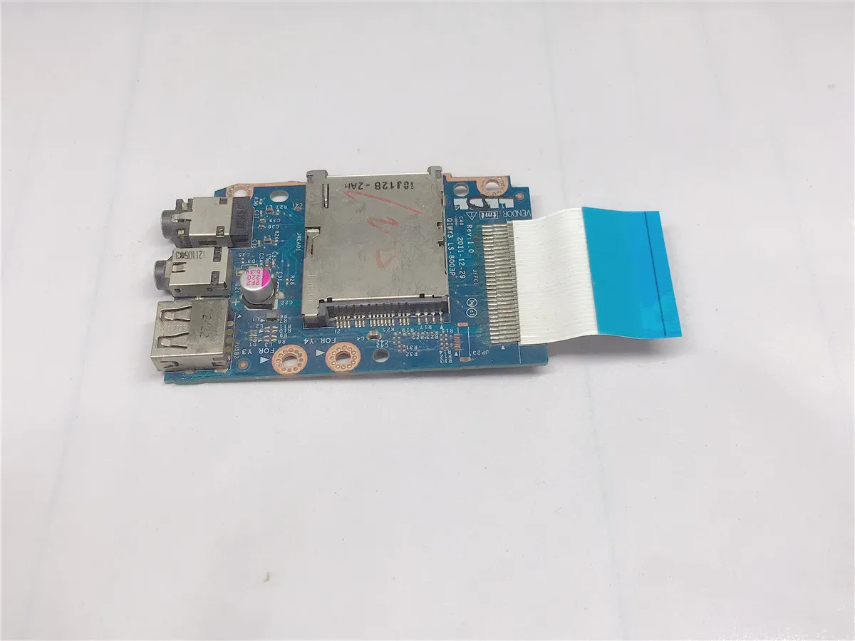 

Для Lenovo Y480 Y580 кард-ридер плата аудио Плата USB LS-8003P