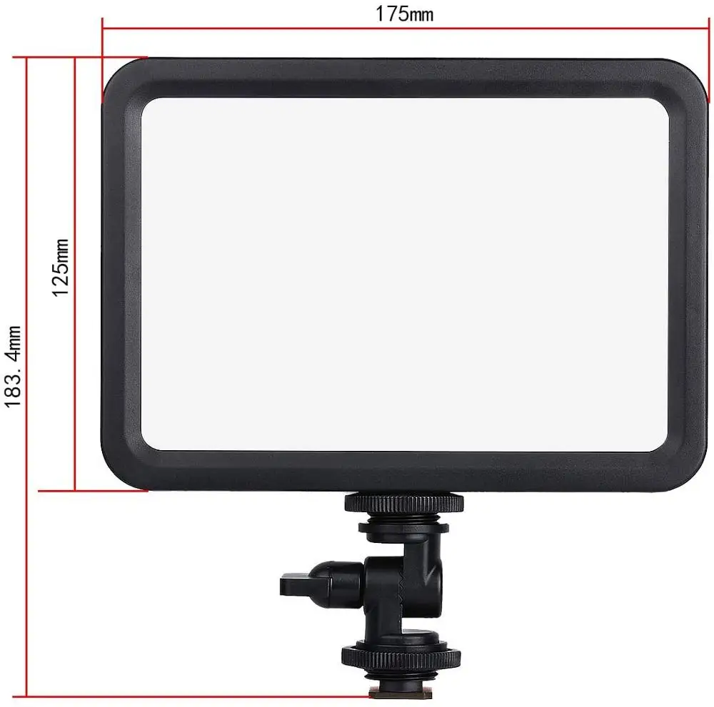 Супер тонкий светодиодный светильник для видеосъемки CINEPIECE 13 Вт с регулируемой