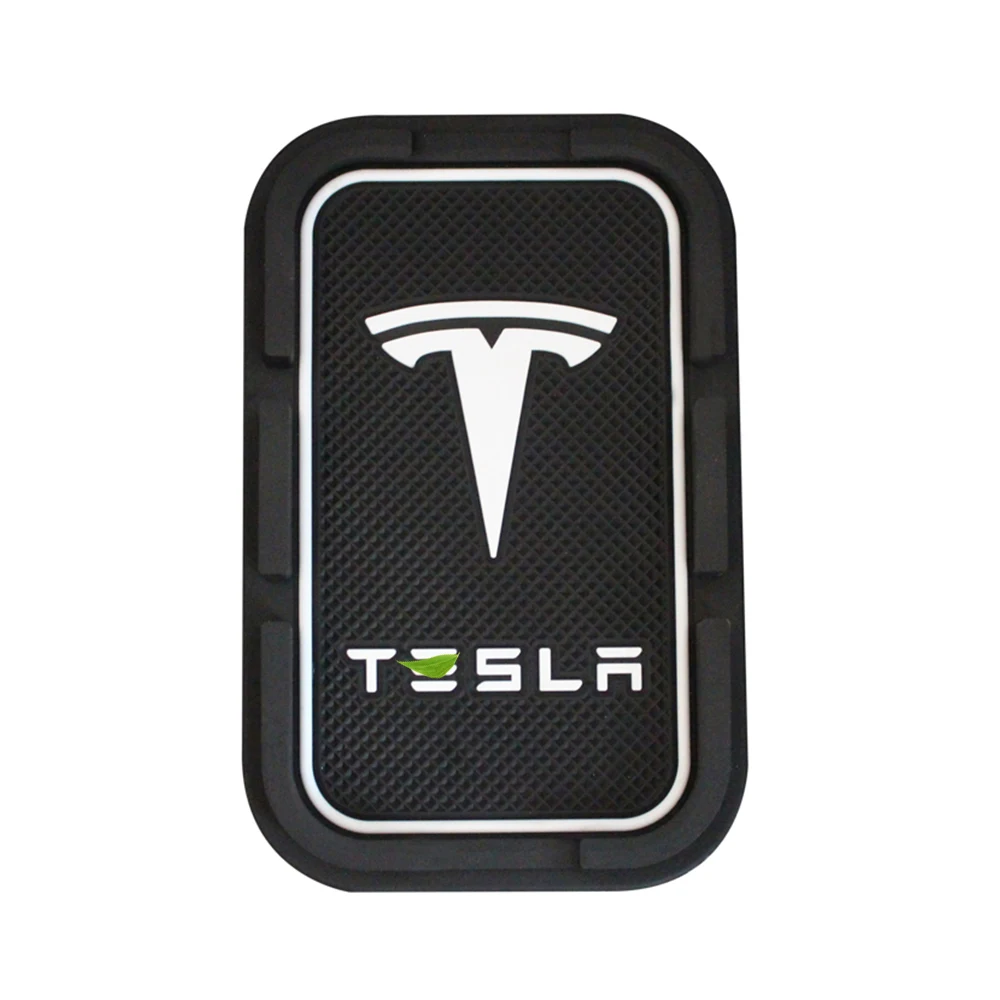 Автомобильный коврик для телефона Model3 Tesla противоскользящий силиконовый Model 3