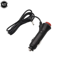 12V Car Adapter Charger Cigarette Lighter Power Plug Cord GPS Cable Copper 0 2 Square w Switch For Car GPS Navigation DVR Camera
