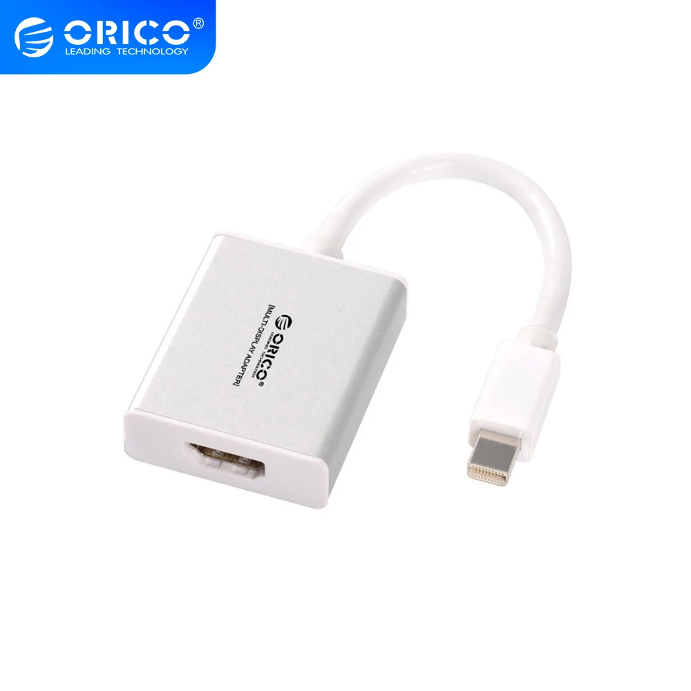 Адаптер ORICO Mini Displayport для VGA DP Для конвертеров 1080P 4K DVI адаптер проектора MacBook|mini