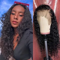 aimeya glueless water wave lace front human hair wigs natural pre plucked 13x413x6 hd lace front wig perruque cheveux humain