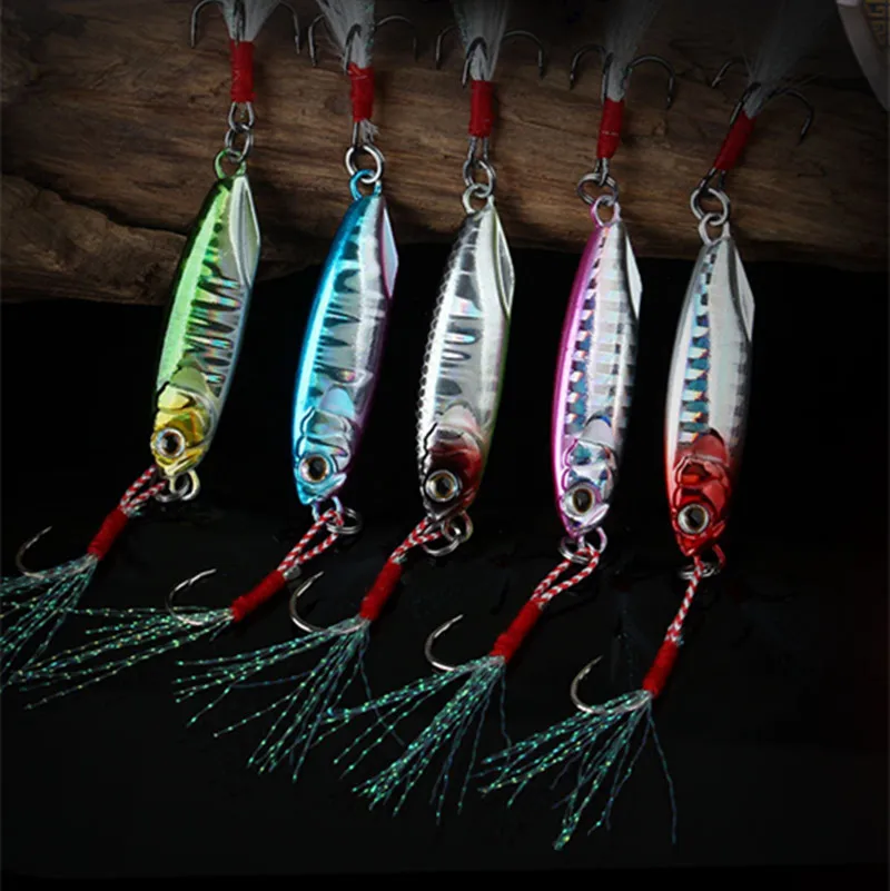 U Lead Jig fishbaitбыл 10 шт./лот крючковый лов приманки для ловли рыбы г 15 20 30 золоченые