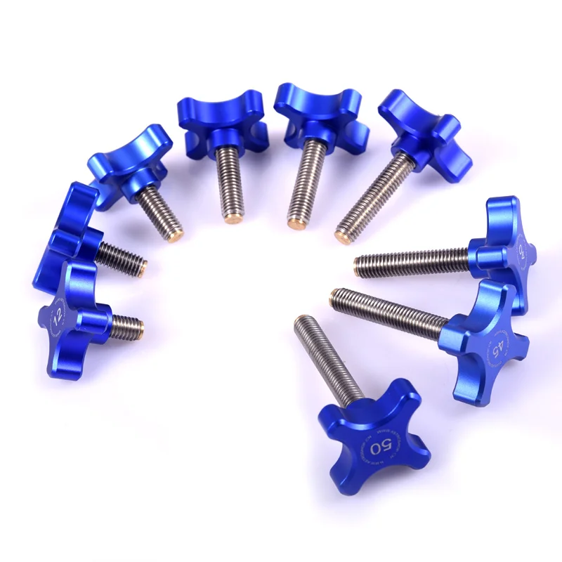 

M8 Thumb Screws (Single screw for sale, not a set) Upgrade with protection head