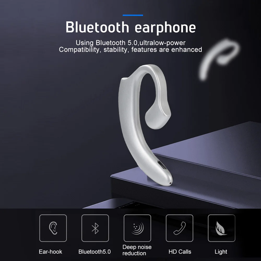 AIYIMA Bluetooth 5 0 спортивная Гарнитура костной проводимости наушники