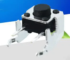 

Horizontal type with bracket 6*6*8mm light touch switch 2 pin side press vertical micro / key switch 6x6x8mm