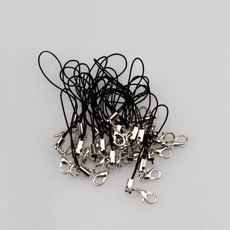 Лобстер Кнопка мобильный телефон ключ висячая веревка глиняная кукла DIY