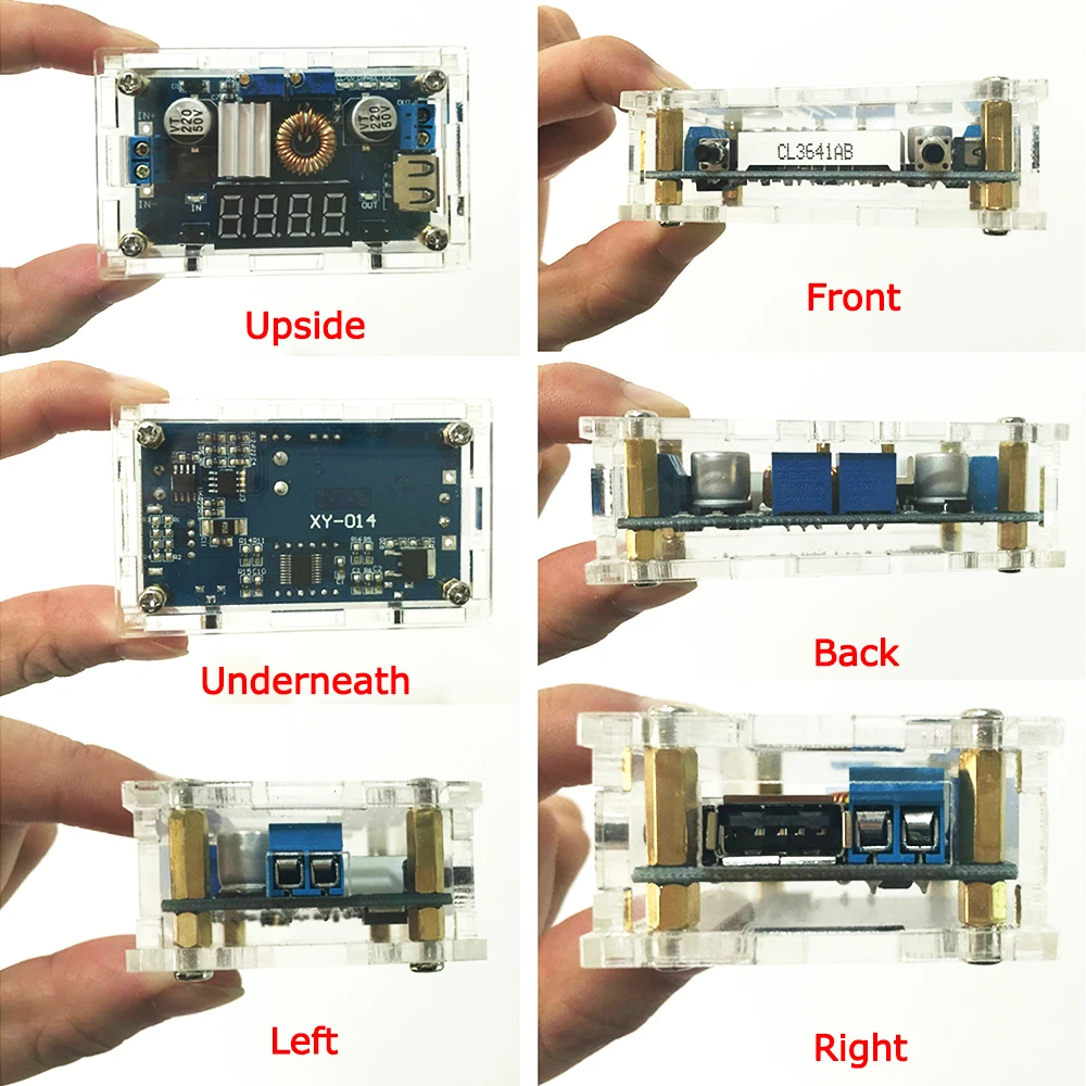 

DC Buck Converter Step Down Voltage Regulator Buck Converter Reducer Power Supply Module with LED Display USB Output