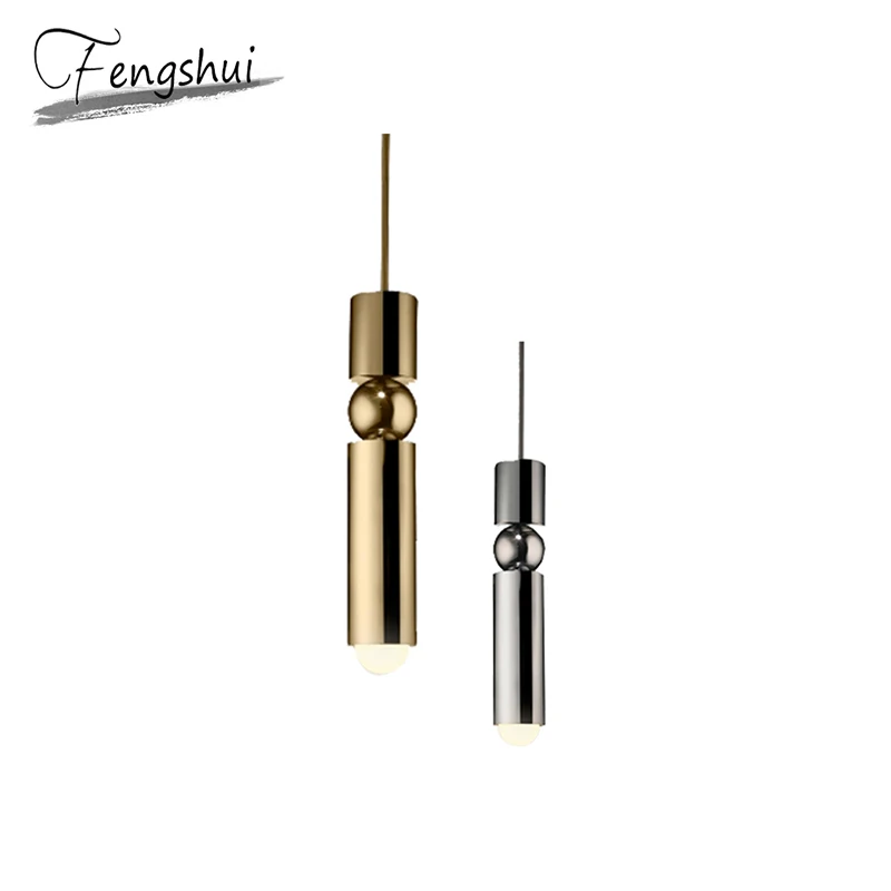 Скандинавские подвесные светильники металлическая простая Подвесная лампа