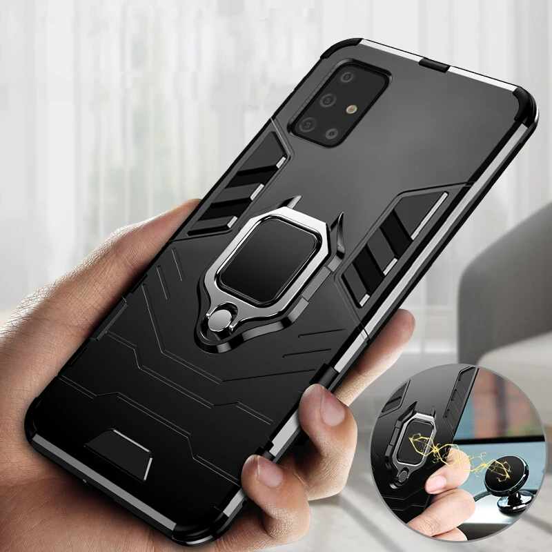 Противоударный чехол для Samsung Galaxy A51 A71 силиконовый|Бамперы| |