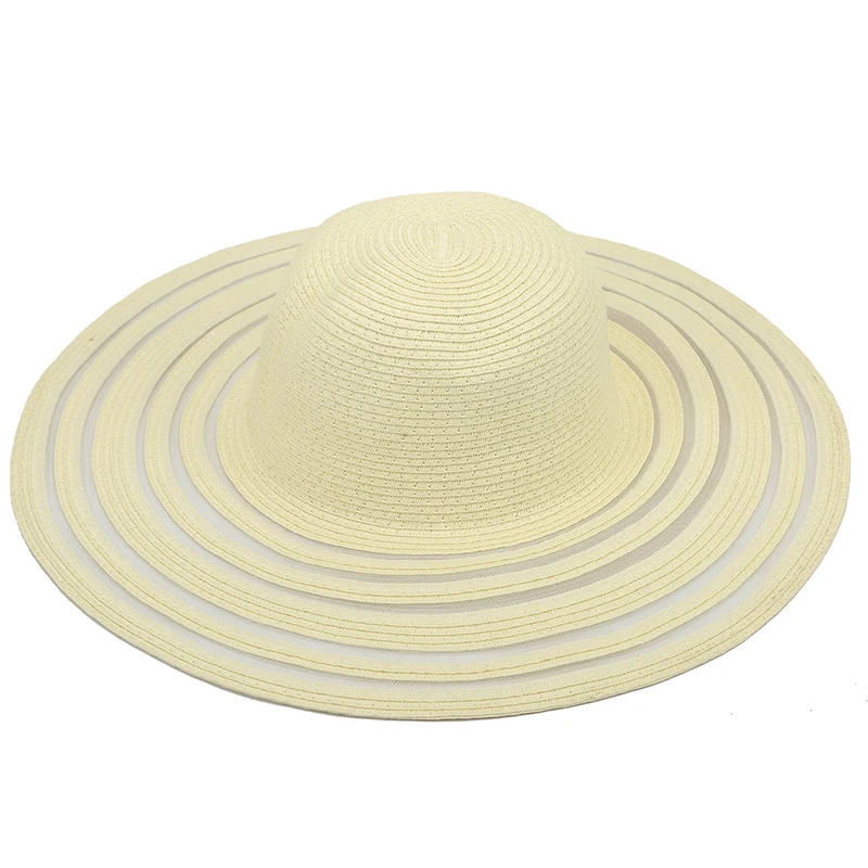 Хепберн бренд пляж большой край шляпа Повседневная летняя кепка модная
