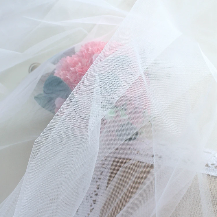 3M Width 2Colors White Imported Gauze Fabric Wedding Veil Soft Background Screen Door | Дом и сад
