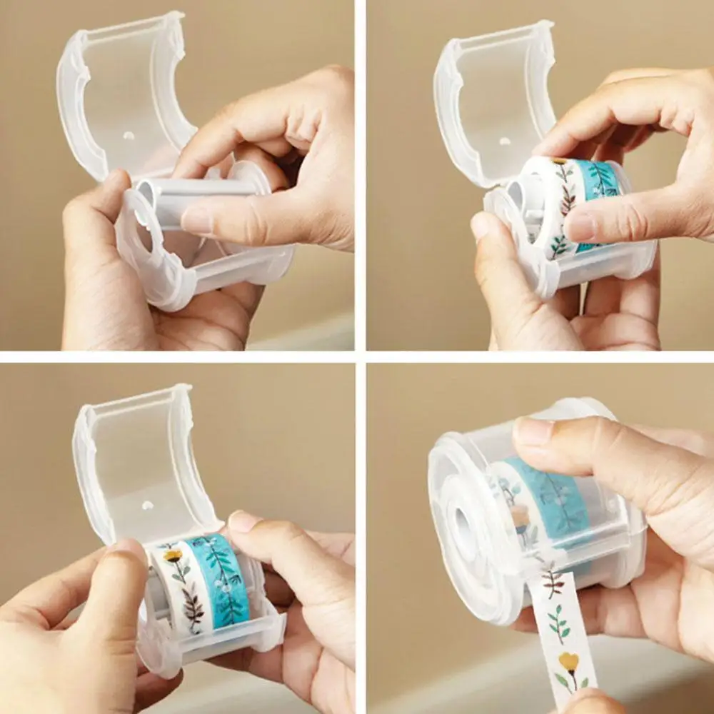 Простой Васи диспенсер для ленты Канцелярские принадлежности прозрачный