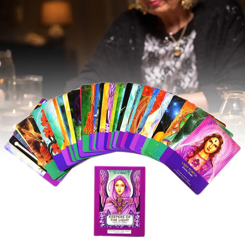 44 листа светильник карты Oracle Таро английские для игр семейные игры