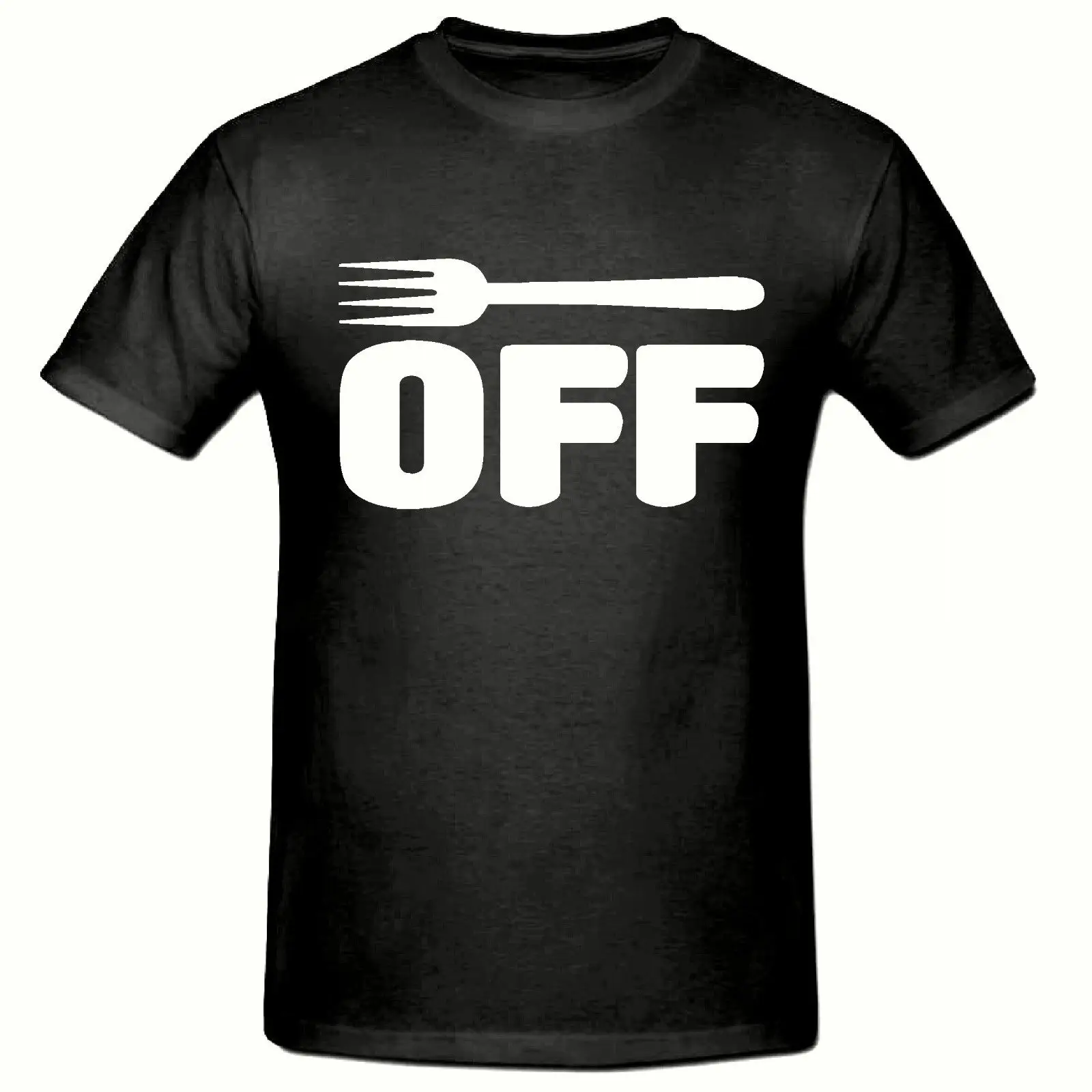 FORK OFF футболка забавная Новинка Мужская SM 2XL в стиле хип хоп Забавные футболки