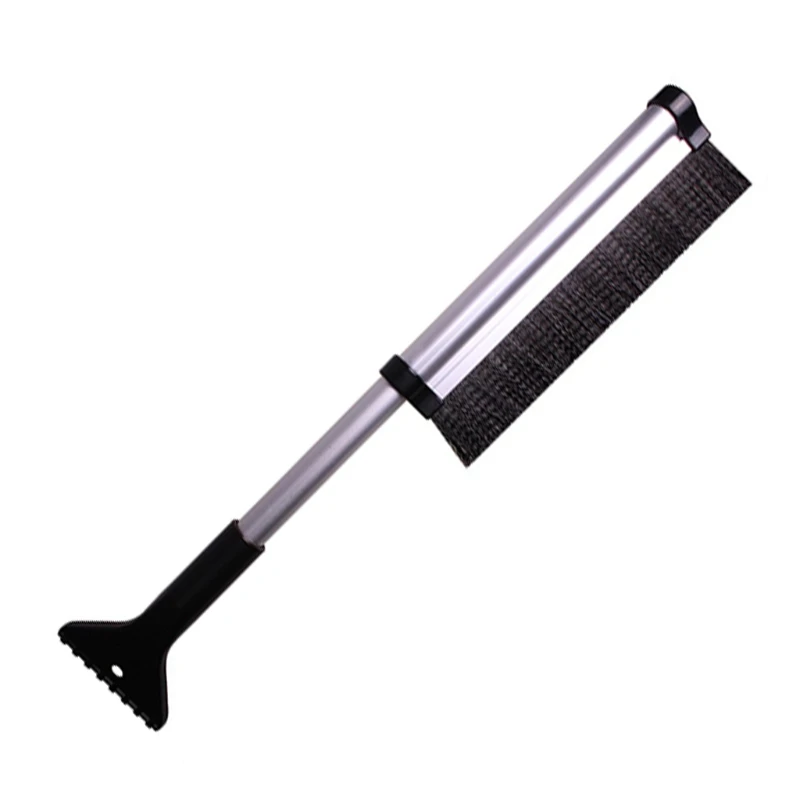 

Уличная алюминиевая телескопическая щетка H053 для снега, лопатка для льда, инструмент для удаления снега, портативный зимний автомобильный ...