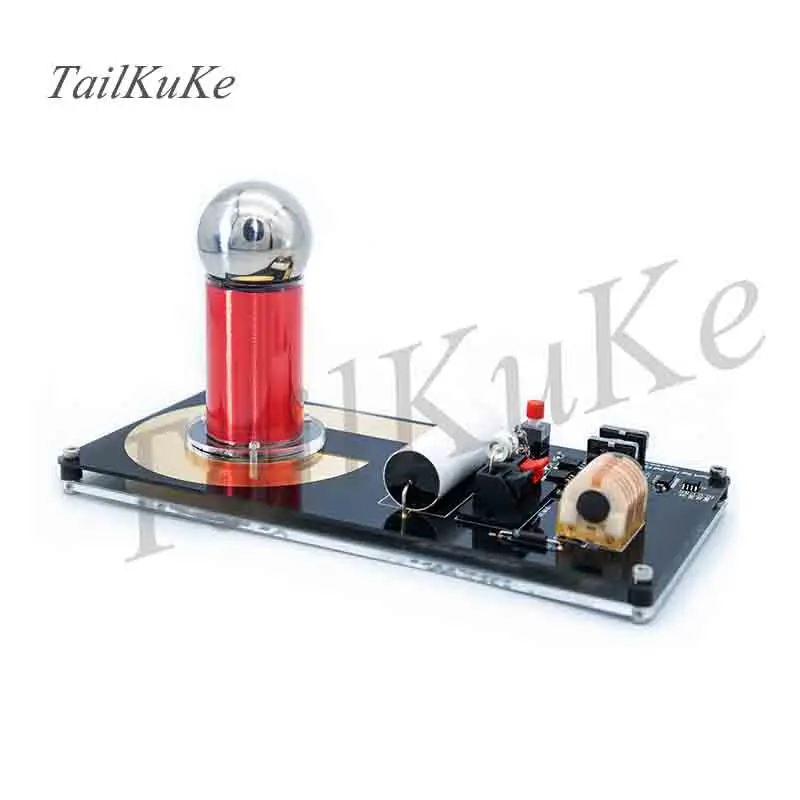 

Mini Artificial Lightning Generator, Mini Tesla Coil, High Conversion Efficiency, Scientific Experiment Essential