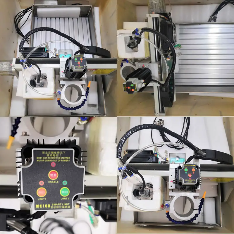 3 оси cnc машина 600*400 мм рабочая зона промышленный 2.2kw CNC фрезерный станок